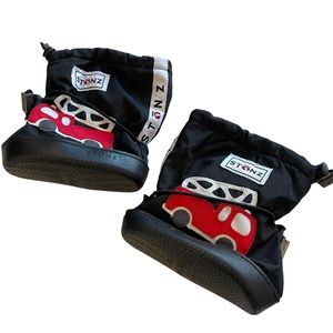 STONZ Fire Truck Booties - Sz Medium (6-18 months)